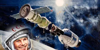 12 апреля замечательный праздник - День Космонавтики.